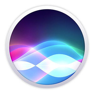Siri spraakassistent logo